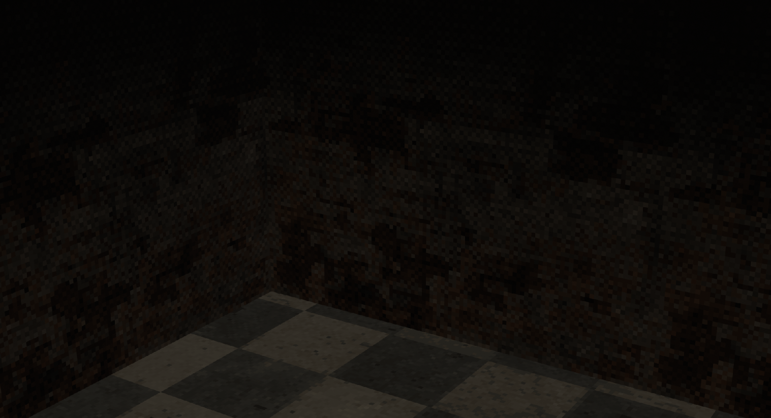 Dark hospital environment material and lighting test
