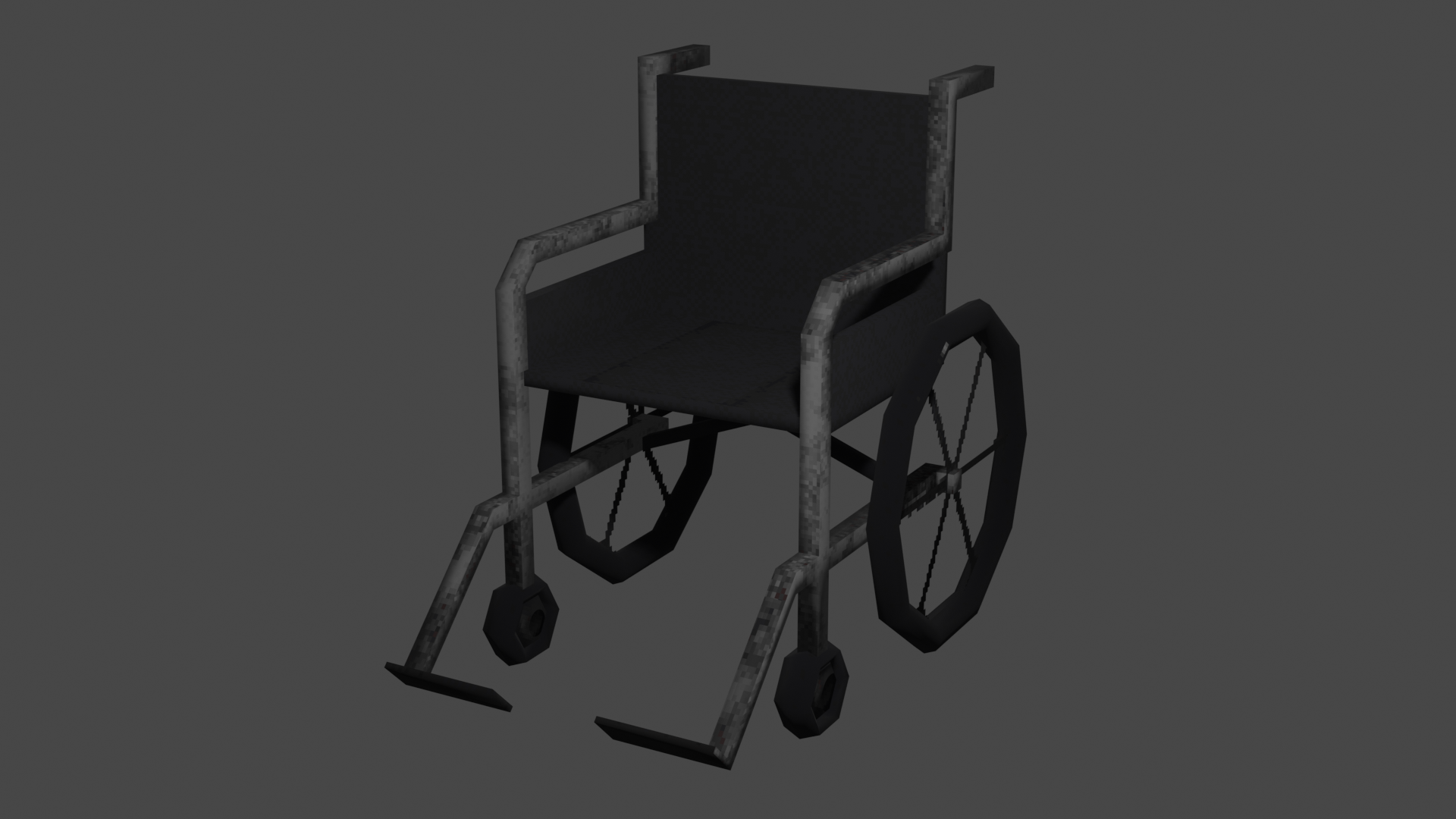 Final render of a wheelchair